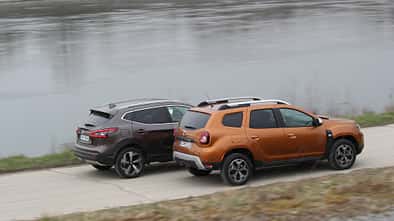 Dacia Duster, Nissan Qashqai, Exterieur