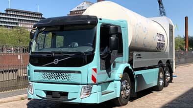 Volvo FE Electric Truck Weltpremiere Hamburg 2018