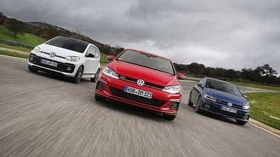 Vergleich VW Golf GTI, Polo GTI, Up GTI (2018)