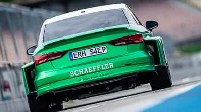 Schaeffler 4ePerformance Elektro-Hypercar Rennwagen Hockenheim Fahrbericht