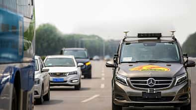 07/2018, Mercedes-Benz Autonom in Peking