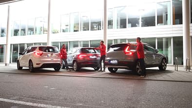 Ford Kuga 1.5 Ecoboost, Skoda Karoq 1.5 TSI Act, Volvo XC40 T3, Exterieur
