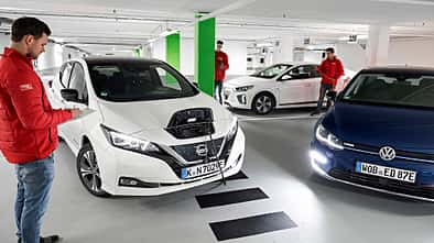 Hyundai Ioniq Elektro, Nissan Leaf, VW e-Golf, Exterieur