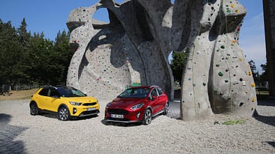 Kia Stonic 1.0 T-GDI, Ford Fiesta Active 1.0 Ecoboost, Exterieur