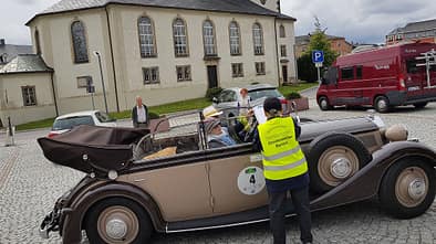 Sachsen Classic 2018, Frauenstein, Durchfahrtskontrolle 