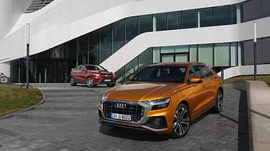 Audi Q8 50 TDI Quattro, Mercedes GLE 350 d Coupé 4Matic, Exterieur