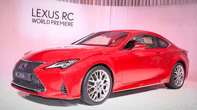 10/2018; Lexus RC Facelift auf dem Pariser Autosalon 2018