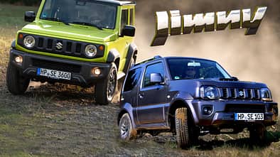 Suzuki Jimny Vergleich alt neu