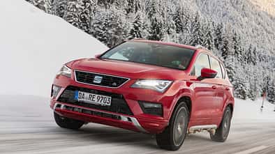 Seat Ateca Schnee Winter SUV