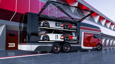 Porsche 935 Renntransporter