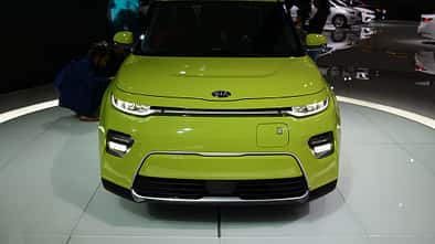 11/2018, Kia e-Soul 2019 Sitzprobe Michael von Maydell LA Auto Show