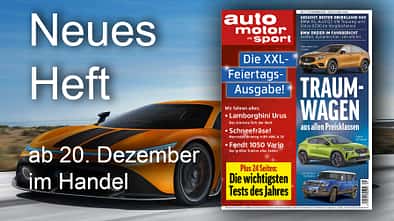 Heftvorschau Auto Motor und Sport Ausgabe 01/2019