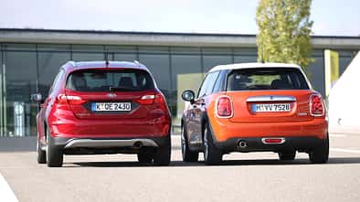 Ford Fiesta Active 1.0 EcoBoost Active Plus, Mini Cooper 5-Türer, Exterieur