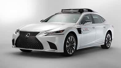 Toyota TRI-P4 Lexus LS 500h autonomes Fahren