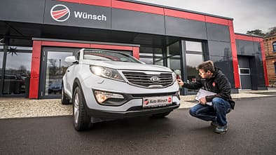 Kia Sportage Typ SL, Gebrauchtwagen-Check, Meister Wünsch, asv0818