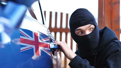 Autodiebstahl UK