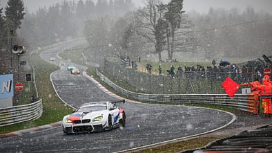VLN 2 - Nürburgring - Schnee - 13. April 2019