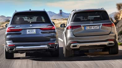 Vergleich BMW X7 Mercedes GLS Aufmacher