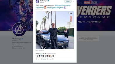 Tony Stark Robert Downey Jr. Audi E-Tron GT Concept