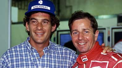 Ayrton Senna & Martin Brundle - GP Brasilien 1994