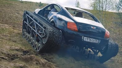 Bentley Continental GT Kettenantrieb Ultratank Russland