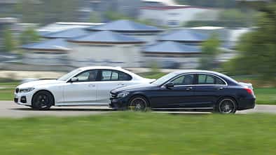 BMW 320 d, Mercedes C 220 d, Exterieur