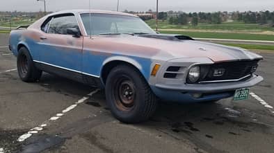 Ford Mustang Mach 1 Scheunenfund Folierung