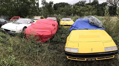 05/2019, Verlassene Ferraris in Houston