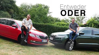 Entweder ODER Skoda Karoq Octavia Combi Vergleich