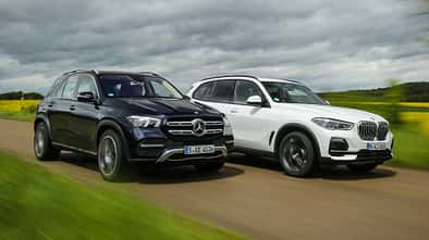 BMW X5 xDrive 30d, Mercedes GLE 350 d 4Matic, Exterieur