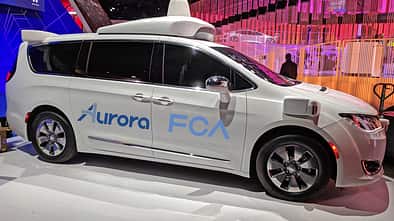 Autonomes Fahren Aurora FCA Waymo Pacifica