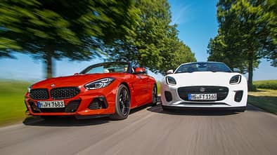 BMW Z4 sDrive 30iM Sport, Jaguar F-Type Cabrio P300 Chequered Flag, Exterieur