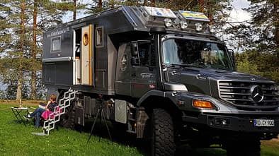 Mercedes Zetros 4x4 Expeditionsmobil "Cytros"