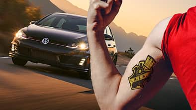 VW Golf AIK Stockholm Tattoo Ink-Edition