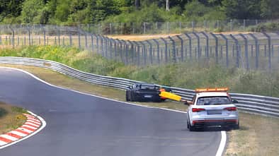 Erlkönig Porsche 911 GT3 Panne Nürbungring
