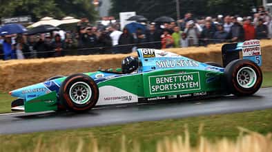 Damon Hill - Schumacher-Benetton B191 1992 - Goodwood 2019