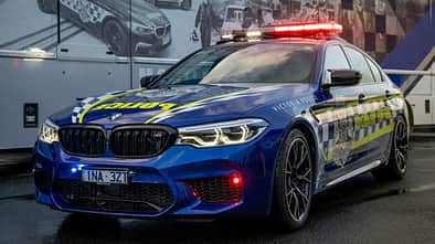 BMW M5 Competition Victoria Police