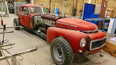 Volvo PV544 Tank mit Panzermotor