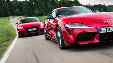 Audi TT RS Coupe, Toyota GR Supra, Exterieur