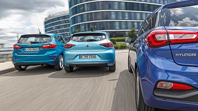 Ford Fiesta 1.0 Ecoboost, Hyundai i20 1.0 T-GDI, Renault Clio Tce 130, Exterieur