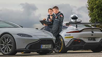 Rennfahrerschule, Aston Martin