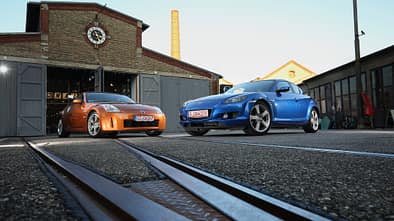 Nissan 350Z, Mazda RX-8, Exterieur