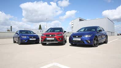 Seat Ibiza 1.0 TSI, Seat Arona 1.0 TSI, Seat Leon 1.0 TSI, Exterieur
