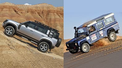 Land Rover Defender Generationen-Vergleich