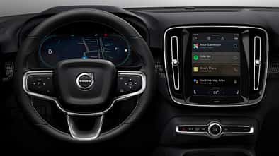 Volvo XC40 Elektro, Google Android Auto OS, Armaturenbrett