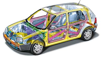 VW Golf 4 Karosserie