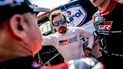 Fernando Alonso - Toyota - Rallye Marokko