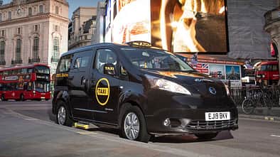 Dynamo Nissan Elektro-Taxi London
