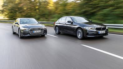 Audi A6 45 TFSI Quattro Sport, BMW 530i xDrive Sport Line, Exterieur