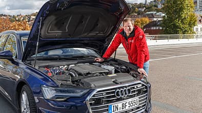 Audi A6 Avant 45 TFSI Quattro, Motorraum